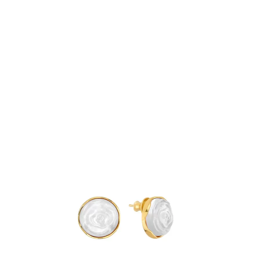 Lalique Earrings^Pivoine Earrings