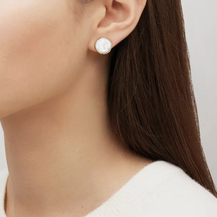 Lalique Earrings^Pivoine Earrings