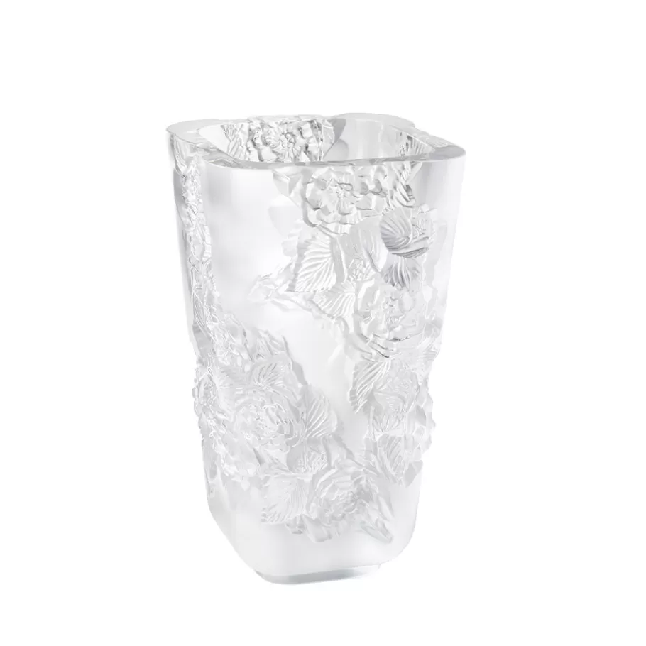 Lalique Vases^Pivoines Vase Large Size