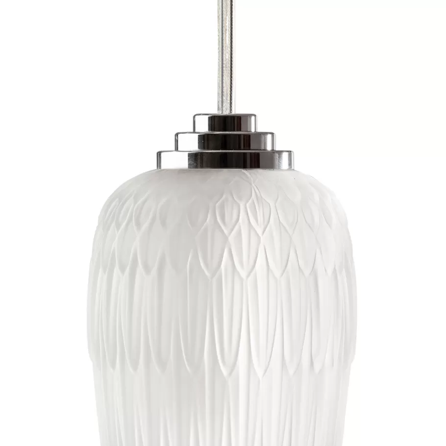 Lalique Lighting^Plumes Ceiling Lamp