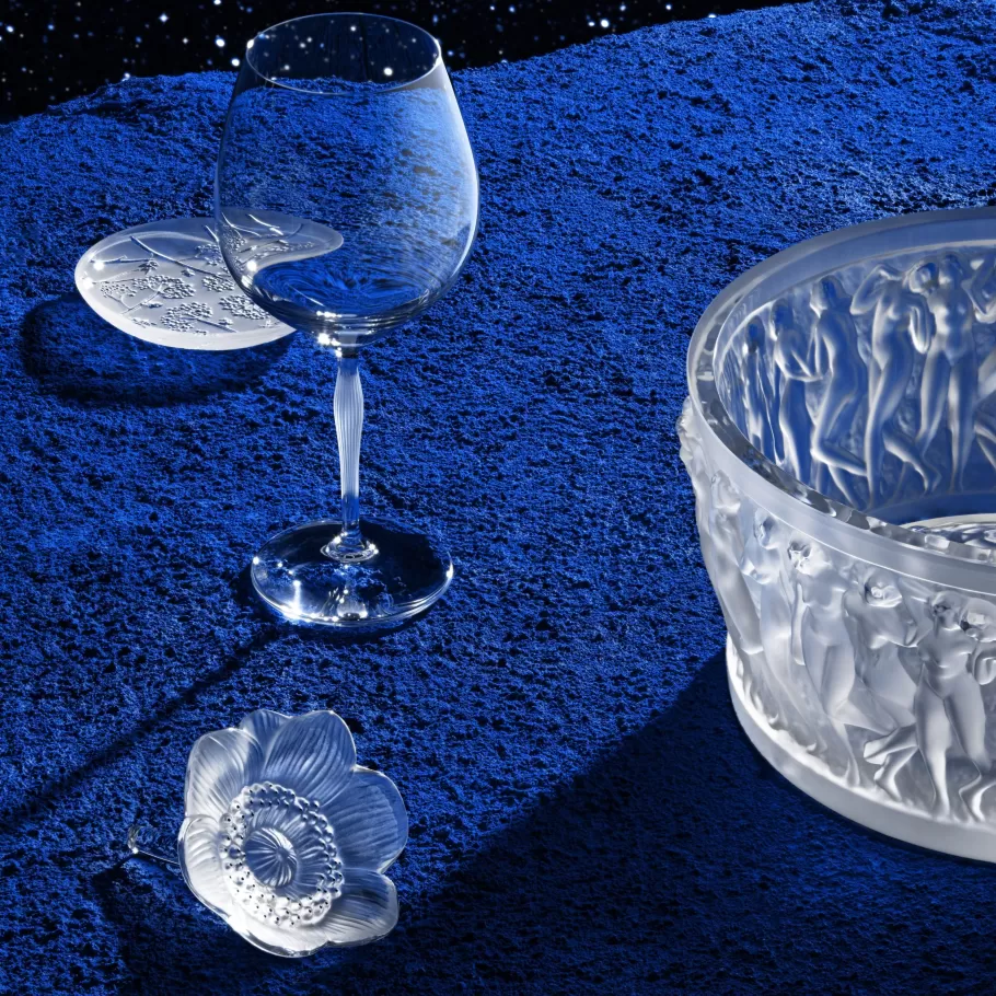 Lalique Glasses^100 POINTS water glass