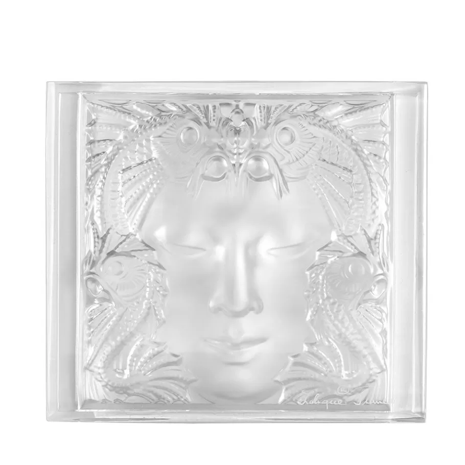 Lalique Furniture^Révélation Masque de Femme decorative panel