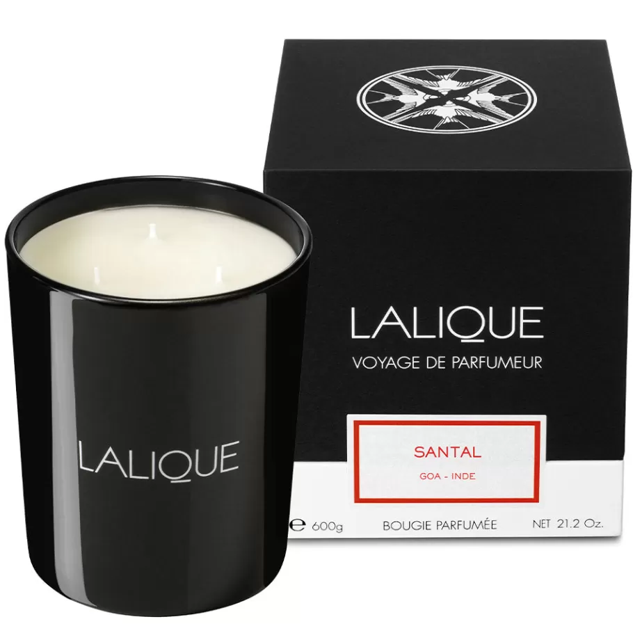 Lalique Candles^Sandalwood, Goa - India, Scented Candle, 600g