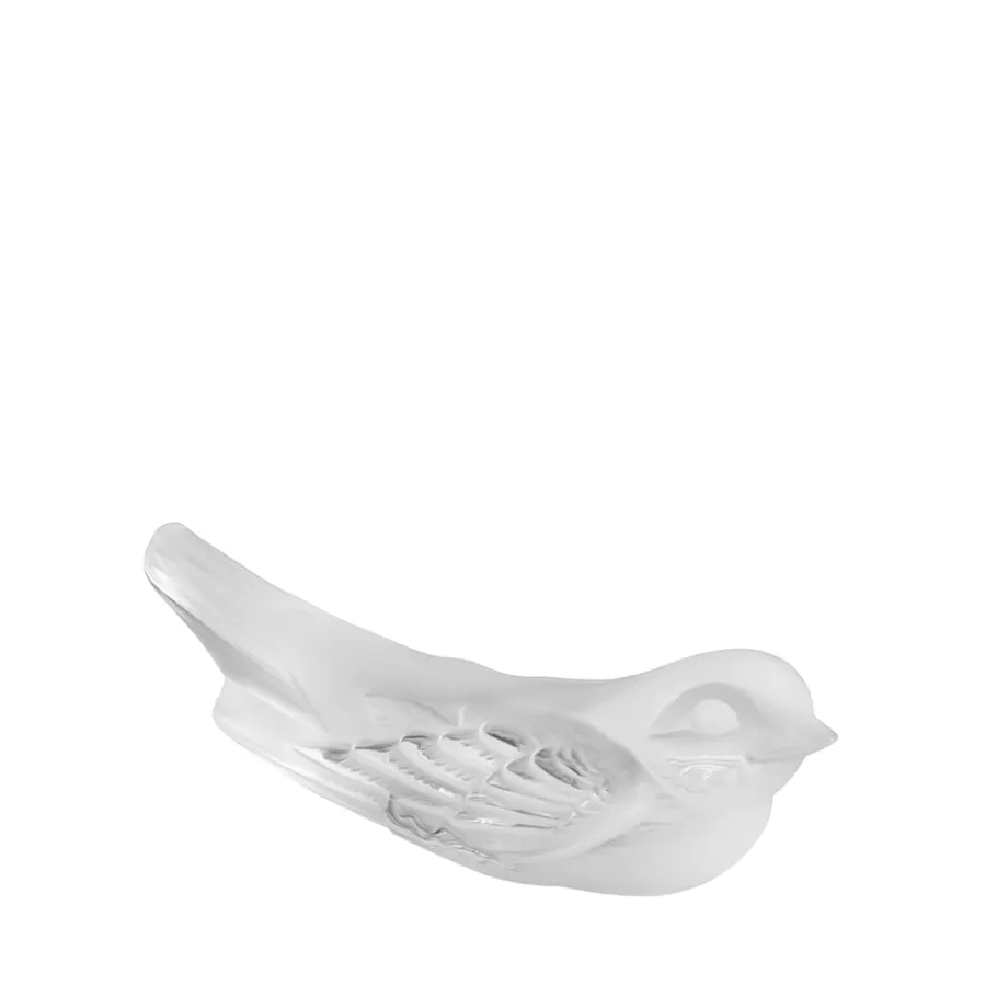 Lalique Sculptures^Swallow knife-rest sculpture