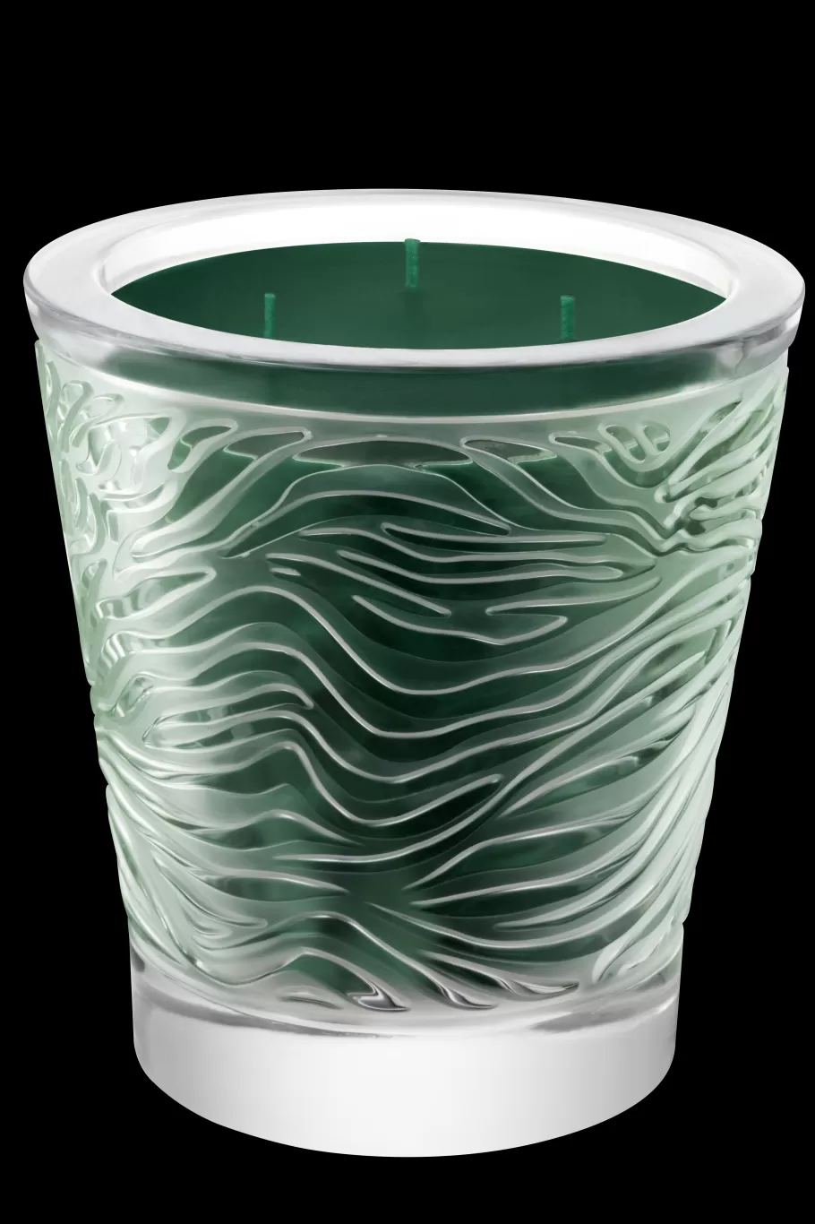 Lalique Crystal Editions | Crystal Candles^Taïga Crystal Scented Candle