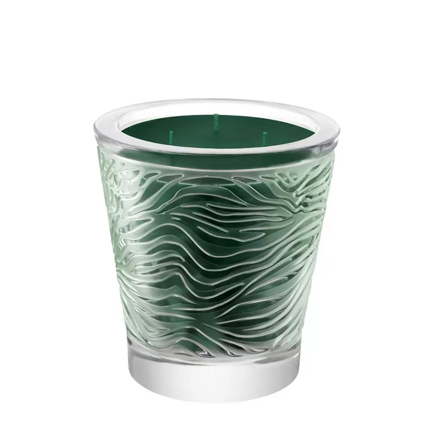 Lalique Crystal Editions | Crystal Candles^Taïga Crystal Scented Candle