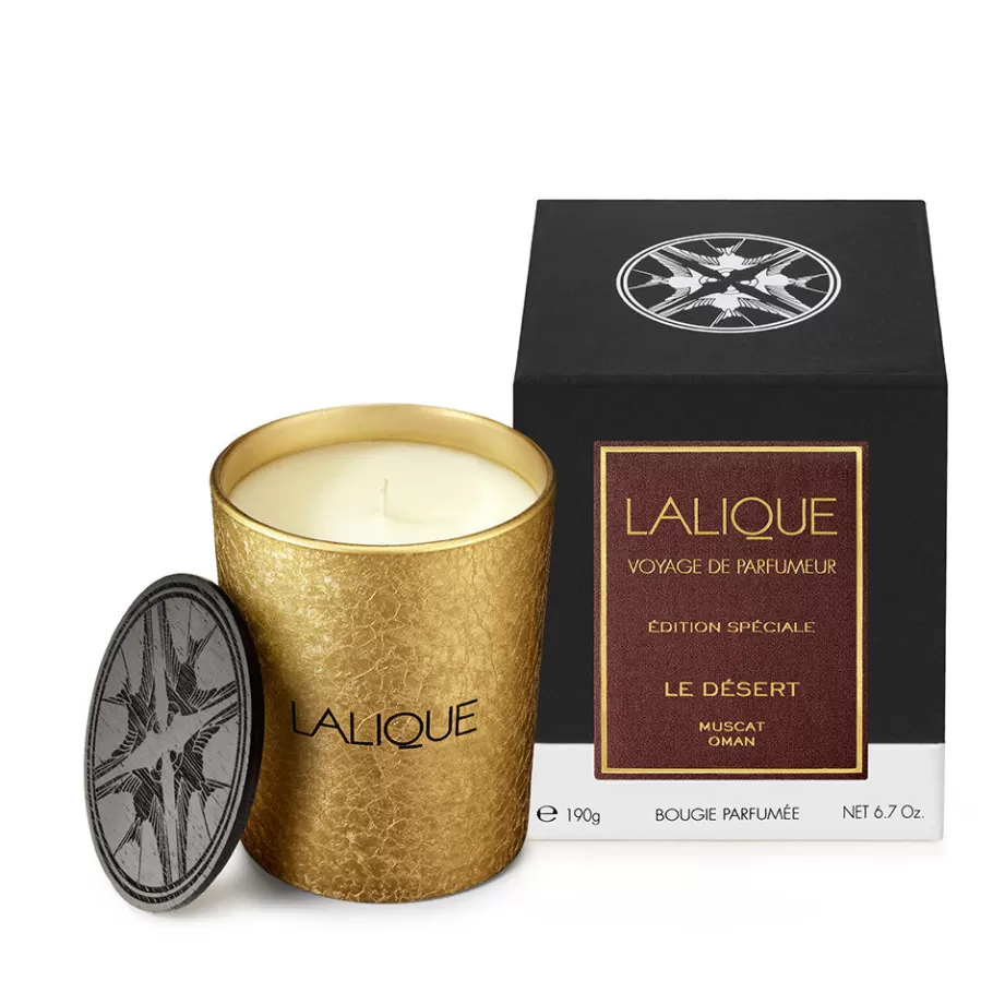 Lalique Candles^The Desert, Muscat - Oman, Scented Candle