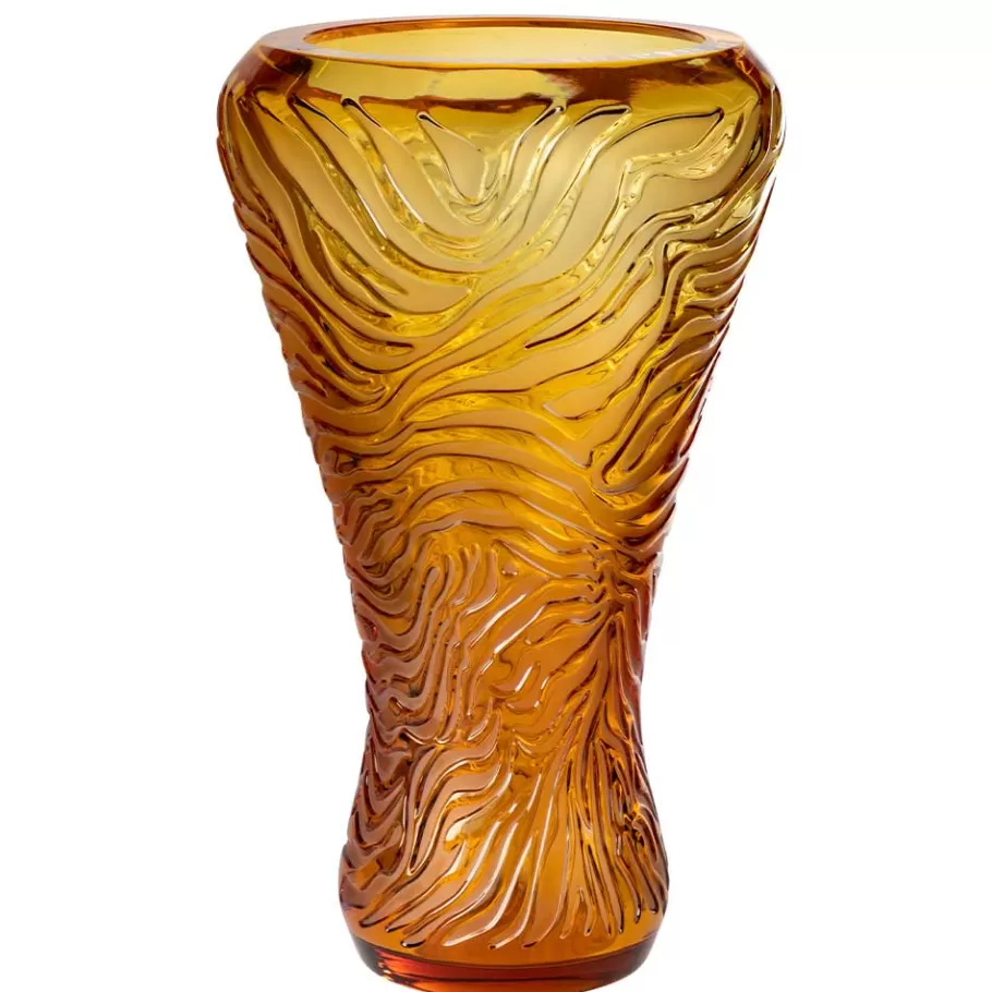 Lalique Vases^Tigre vase