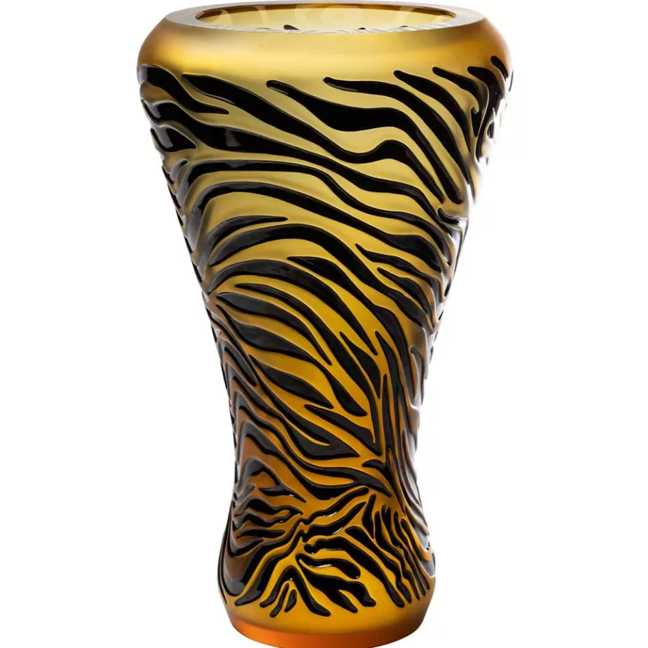 Lalique Vases^Tigre vase