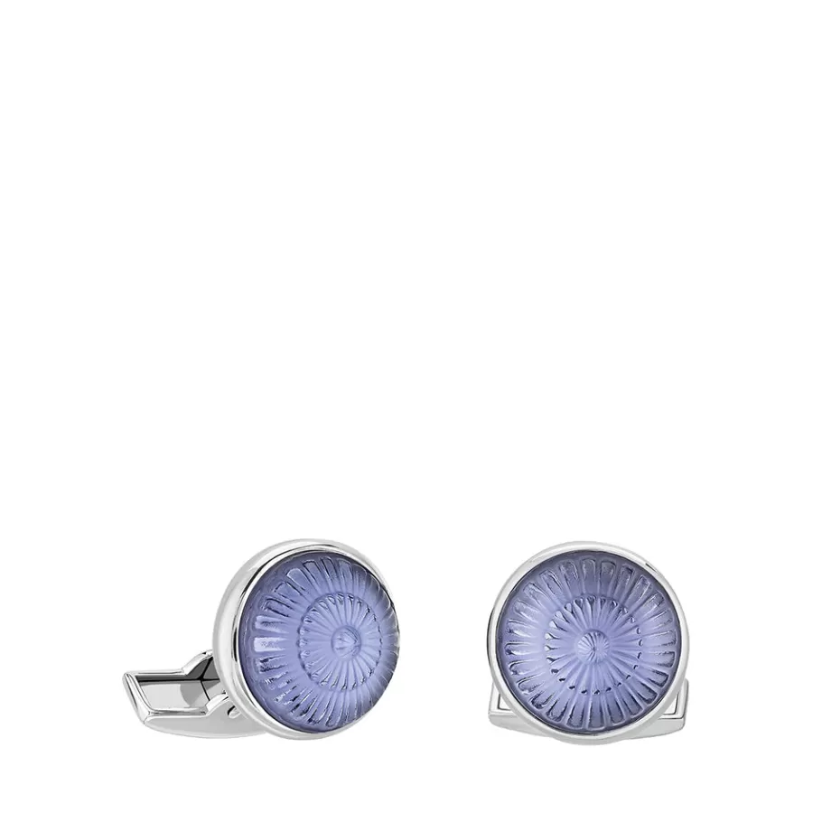 Lalique Cufflinks^Toupie cufflinks