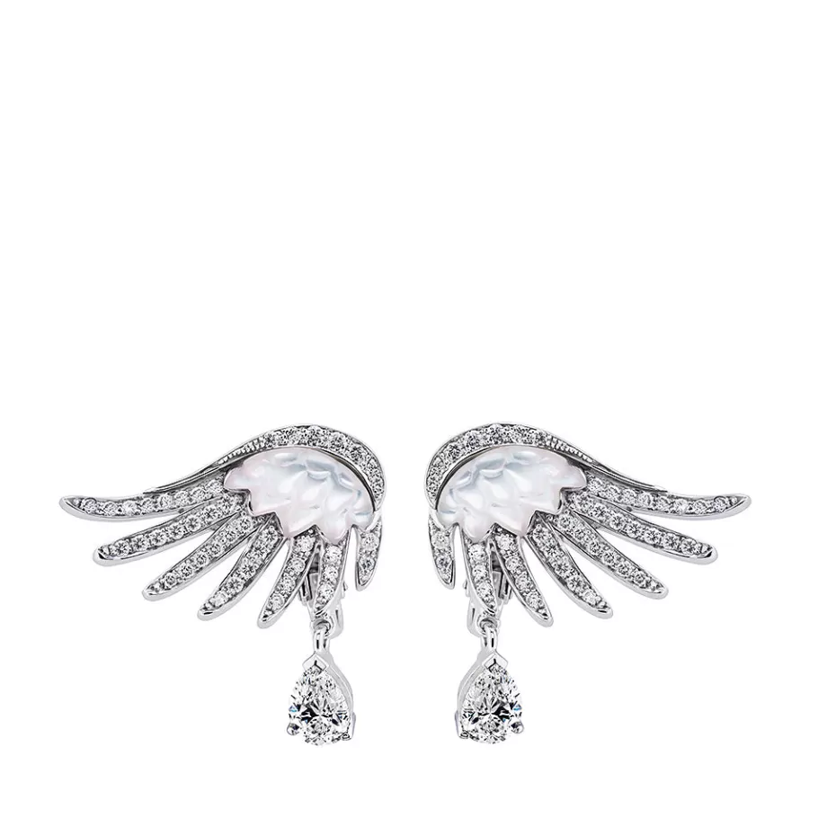 Lalique Earrings^Vesta Earrings, Large