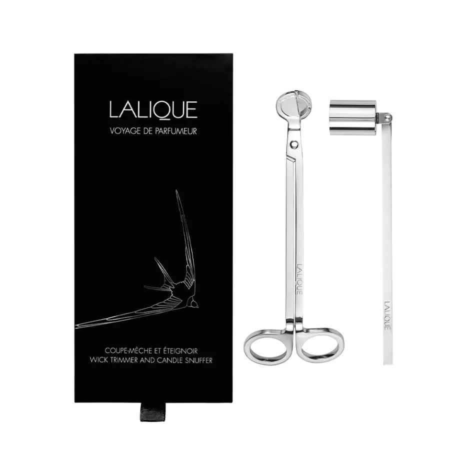 Lalique Candle Accessories^Wick trimmer and candle snuffer