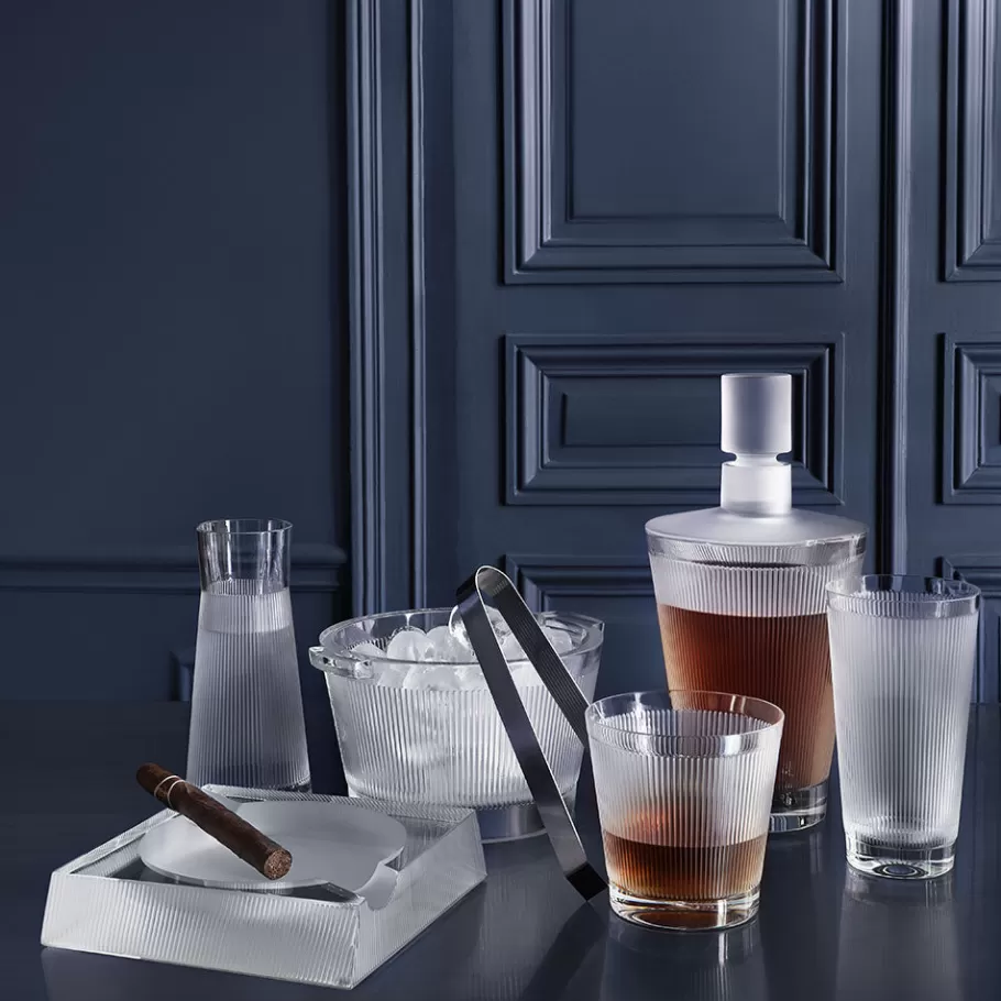 Lalique Table Accessories^Wingen ice tongs